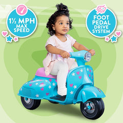 6V Starlight Scooter with Sidecar