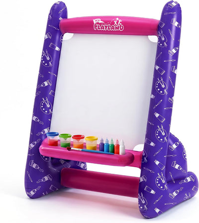 Inflatable Art Easel for Kids Ages 3+, Washable Paint Set