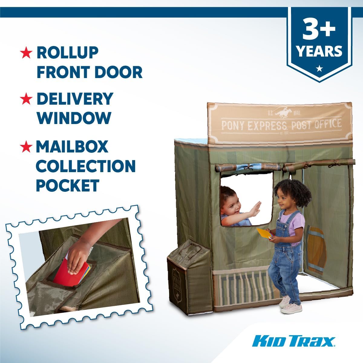 Kid Trax USPS Play Tent, Kids Tent