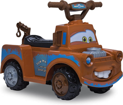 Kid Trax Toddler Disney Cars 3 Tow-Mater Electric Quad Ride-On