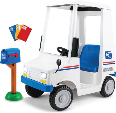 6V USPS Mail Delivery Truck White