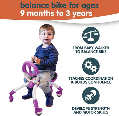 YBIKE Pewi Elite Walking/Ride On Toy