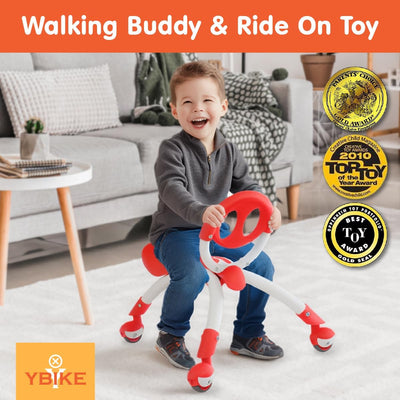 Pewi Walking Ride-On Toy, Baby Walker & Toddler Ride-On, Ages 9M-3 Years