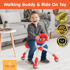 YBIKE Pewi Walking Ride On Toy - Toddler Walker