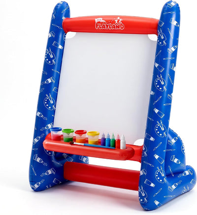 Inflatable Art Easel for Kids Ages 3+, Washable Paint Set