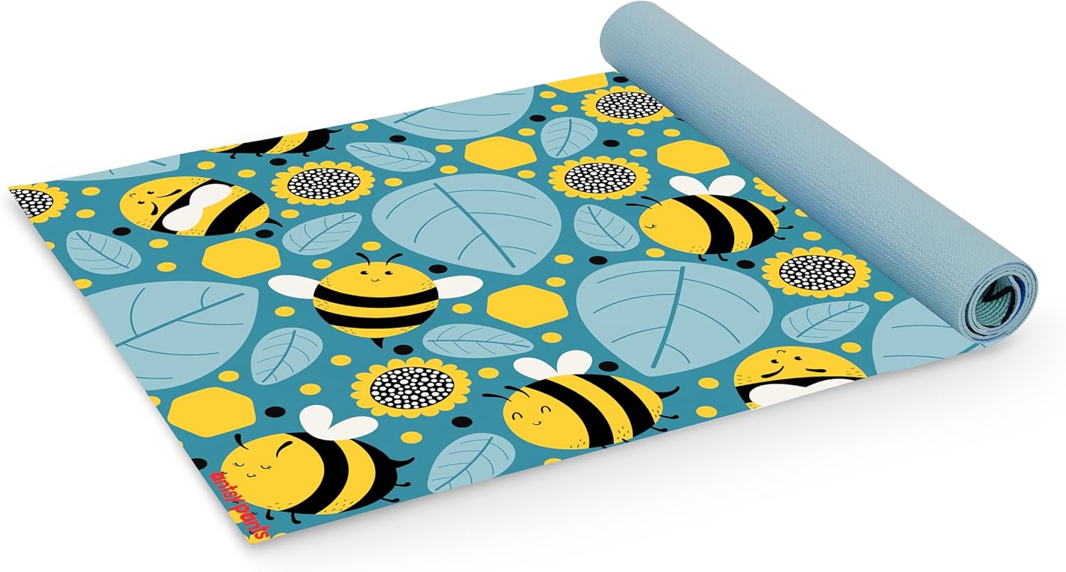 Antsy Pants Kids Yoga Mat - Yoga Mat for Kids, Yoga Mats for Home Workout