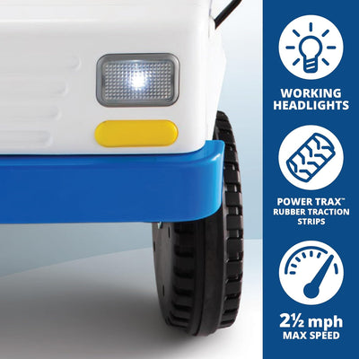 6V USPS Mail Delivery Truck White