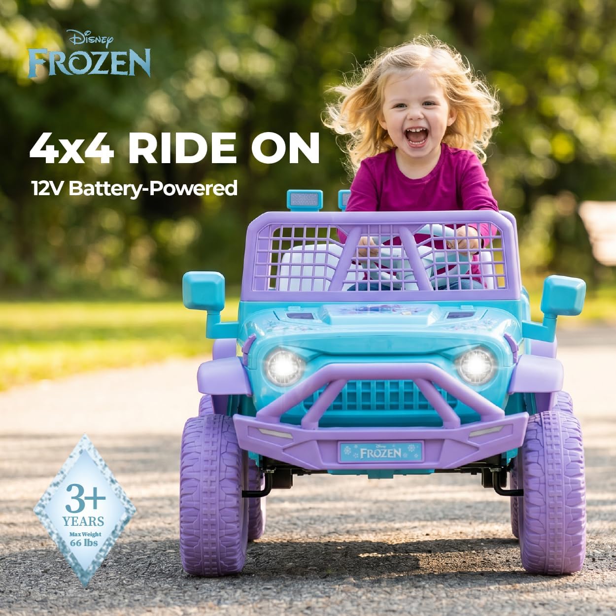 Disney 12V Frozen 4x4 Ride-On