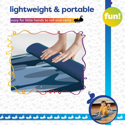 Antsy Pants Kids Yoga Mat - Yoga Mat for Kids, Yoga Mats for Home Workout