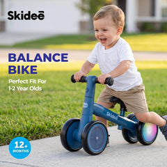 Skidee Toddler Balance Bike 1-3