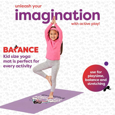 Antsy Pants Kids Yoga Mat - Yoga Mat for Kids, Yoga Mats for Home Workout