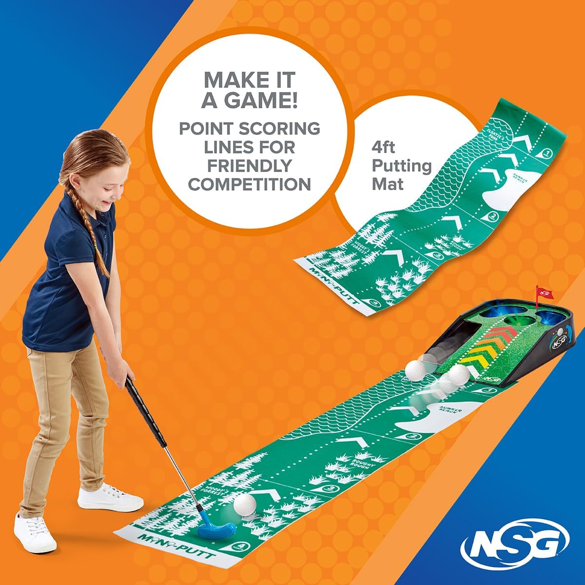 NSG Electronic Mini Golf Putting Game