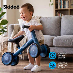 Skidee Toddler Balance Bike 1-3