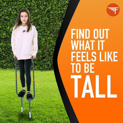 Flybar Maverick Walking Stilts for Kids, Adjustable, Ages 5+, 190lb Capacity