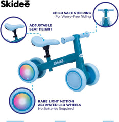 Skidee Toddler Balance Bike 1-3