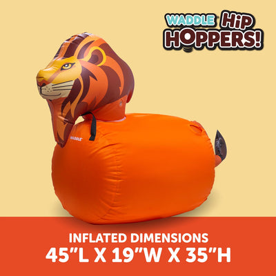 Waddle Large Hip Hopper Inflatable Bouncer, Ages 5+