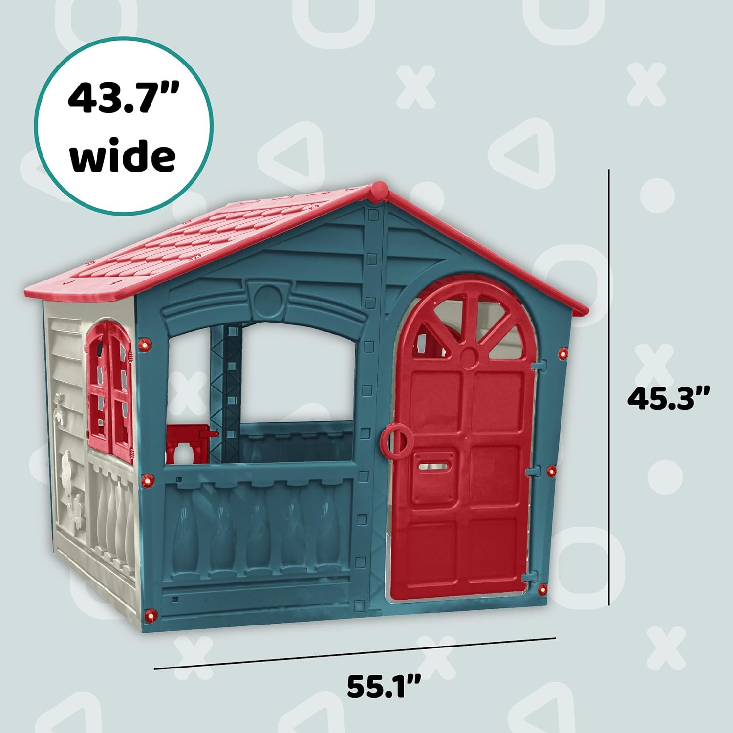 Palplay House of Fun Playhouse for Kids