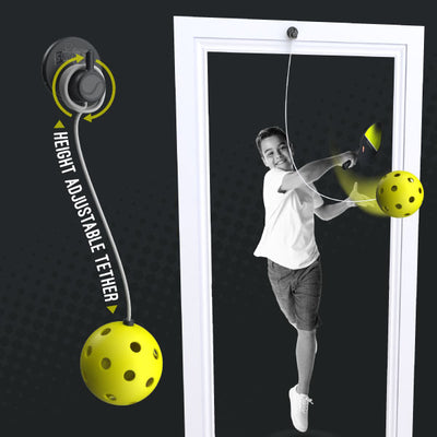 Swingball Pickleball Wall Trainer Set, Ages 4 and Up