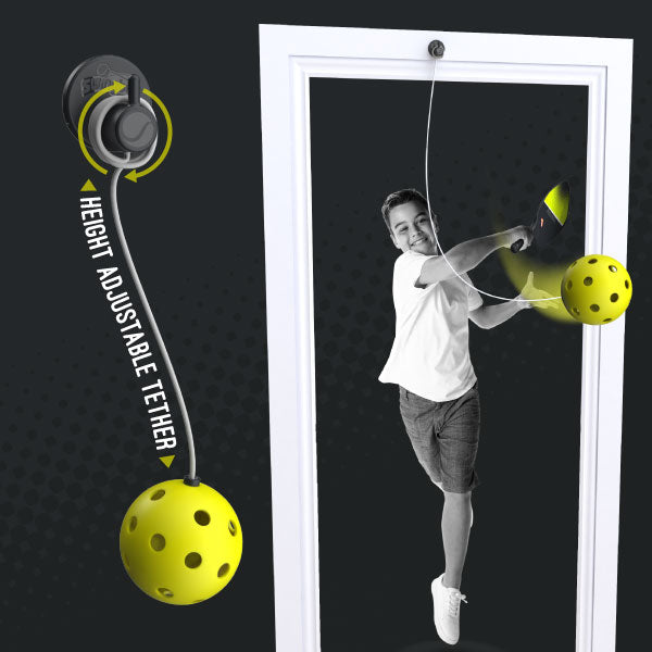 Swingball Pickleball Wall Trainer Set, Ages 4 and Up
