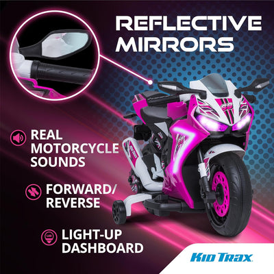 6V Glow Motorcycle Ride On