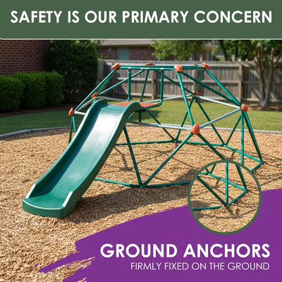 Plum Phobos Climbing Dome with Slide