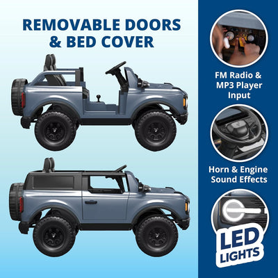 KT 12V Ford Bronco, 2 riders