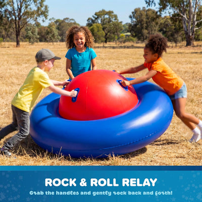 Playland Inflatable Dome Rocker for Kids Ages 5+