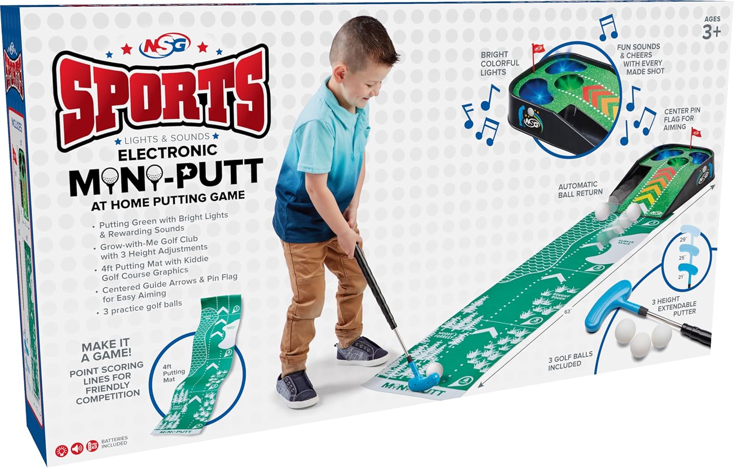 NSG Electronic Mini Golf Putting Game