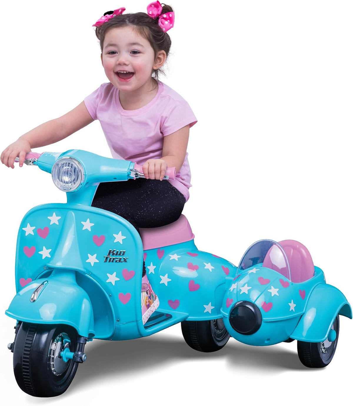 6V Starlight Scooter with Sidecar