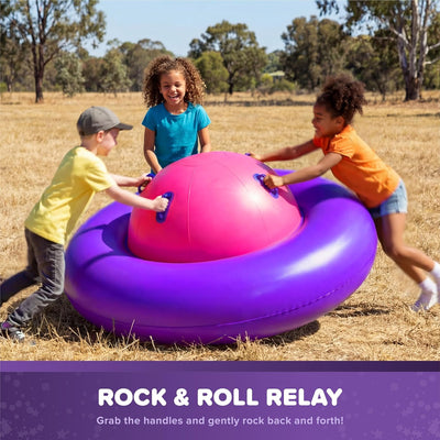 Playland Inflatable Dome Rocker for Kids Ages 5+
