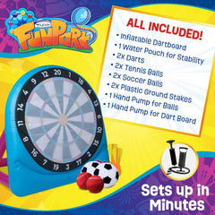 FunPark Giant Inflatable Dartboard Game
