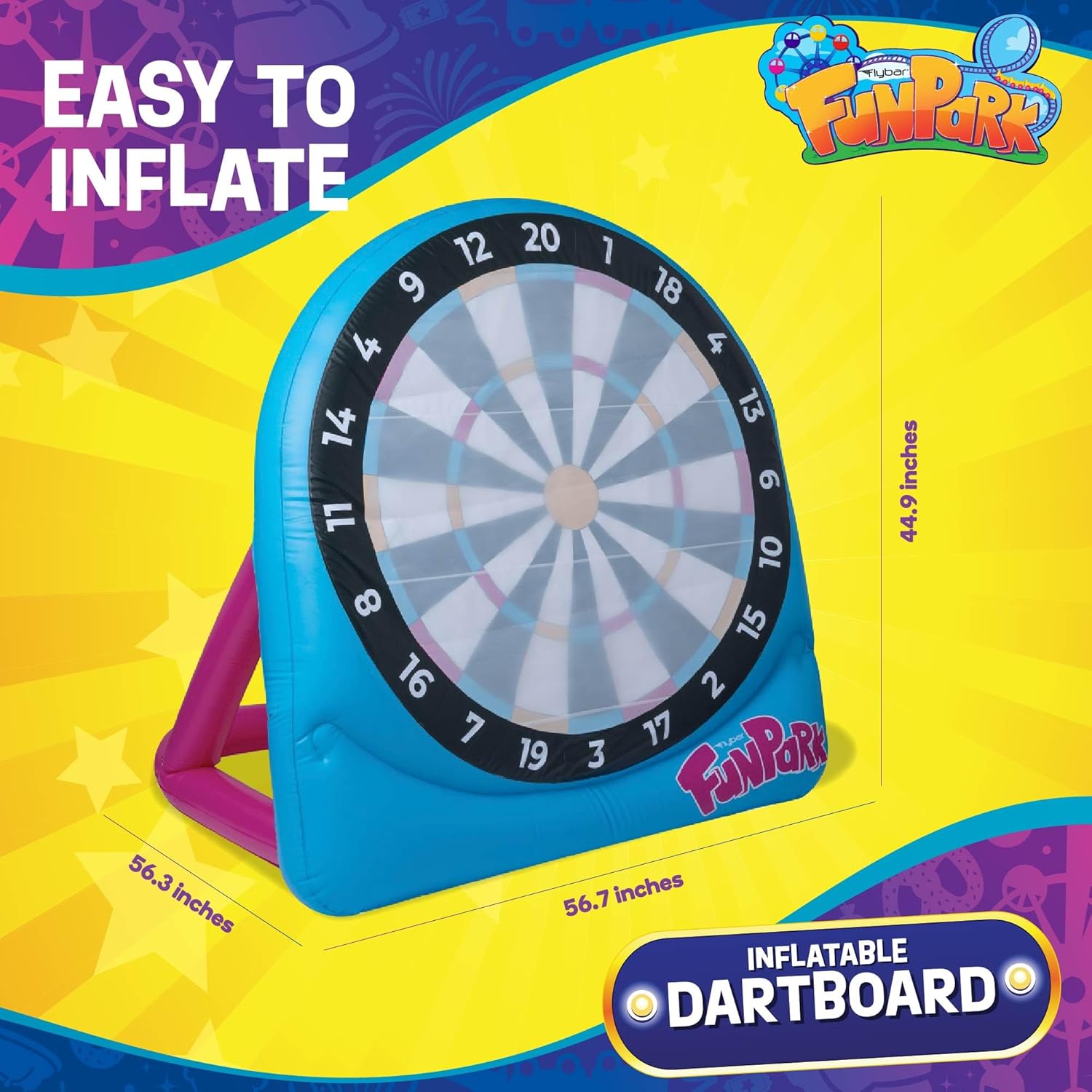 FunPark Giant Inflatable Dartboard Game