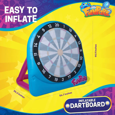 FunPark Giant Inflatable Dartboard Game