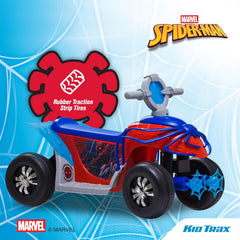 Kid Trax Toddler Marvel's Spider-Man Premium Toddler Quad Ride-On