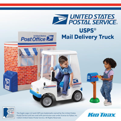 6V USPS Mail Delivery Truck White