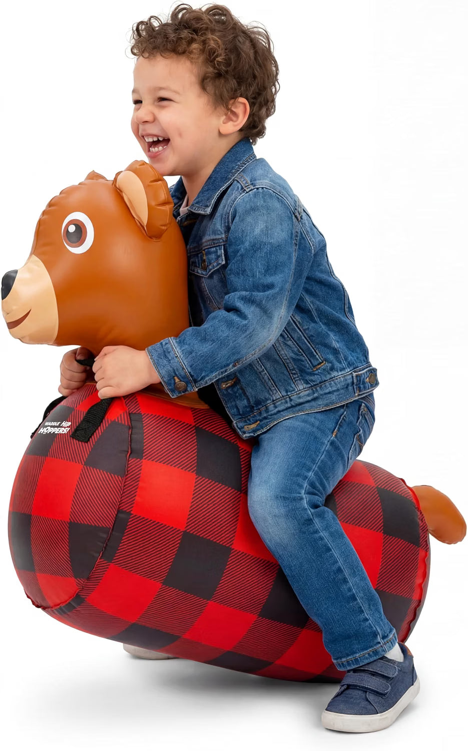 WADDLE Hip Hopper Inflatable Dog Bouncer, Ages 2+, 85lb Capacity