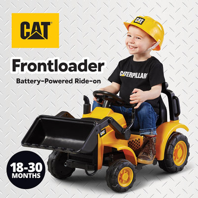 Kid Trax 6V CAT Front Loader Ride-On Toy for Kids