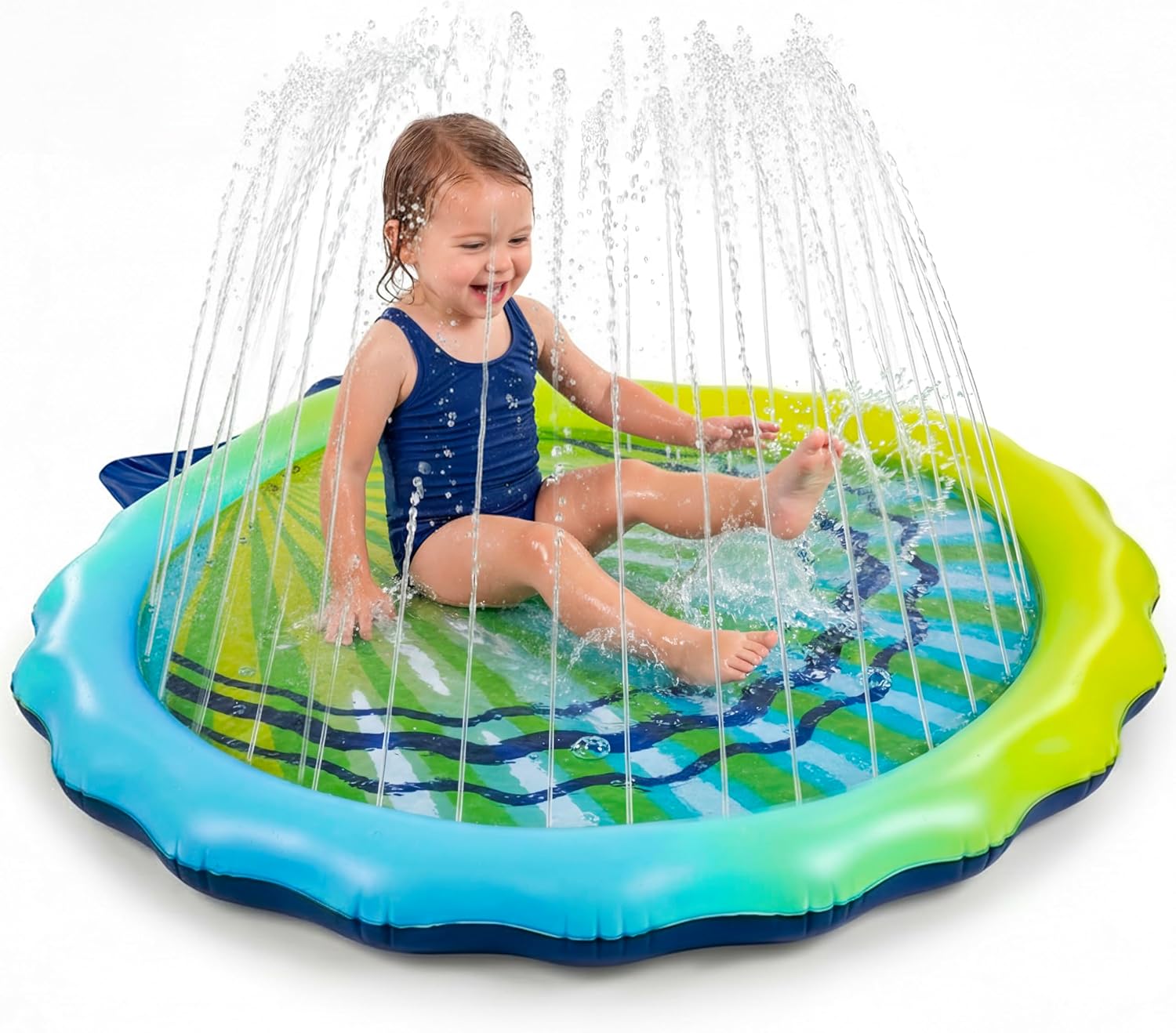 Playland Non-Slip Splash Pad Water Toy for Kids
