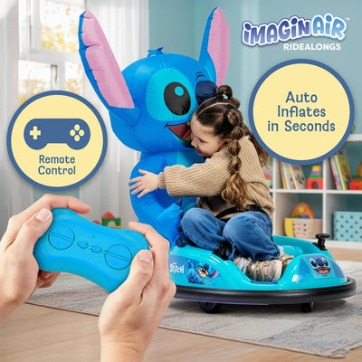 ImaginAir 6V Bumper Car with Auto-Inflated Stitch