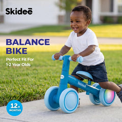 Skidee Toddler Balance Bike 1-3