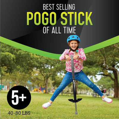 Original Foam Maverick Pogo Stick, Kids Ages 5+, 40-80lbs