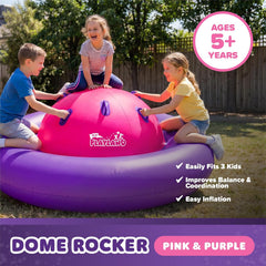 Playland Inflatable Dome Rocker for Kids Ages 5+