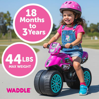 Waddle Kids Motorcycle Balance Bike