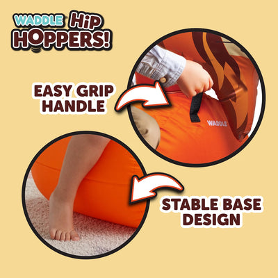 Waddle Large Hip Hopper Inflatable Bouncer, Ages 5+