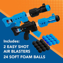 NSG Aeroblast 2 Player Set Foam Ball Popper