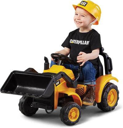 Kid Trax 6V CAT Front Loader Ride-On Toy for Kids