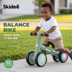 Skidee Toddler Balance Bike 1-3