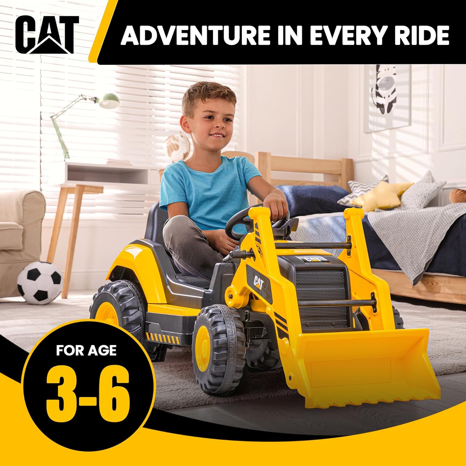 Kid Trax 12V CAT Front Loader