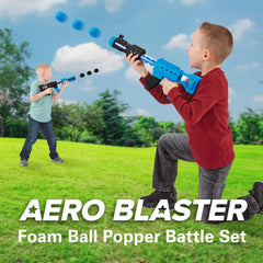NSG Aeroblast 2 Player Set Foam Ball Popper