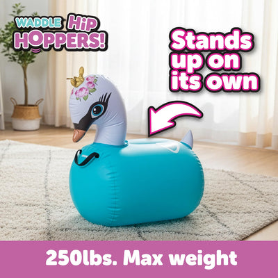 Waddle Large Hip Hopper Inflatable Bouncer, Ages 5+